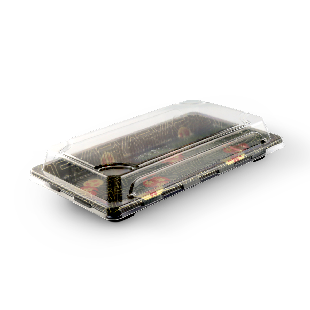 RETAIL-MPLRT143 Sushi Container With Lid YP-1.5/ST-5/SCF-03 (1 Pack X 20  Pieces) – Falcon Pack Online